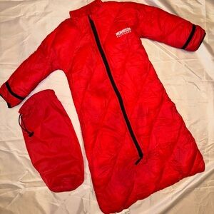 Morrison outdoor 40 degree infant sleeping bag 6-24 month - Lava